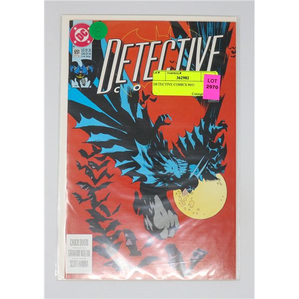 DETECTIVE COMICS #651