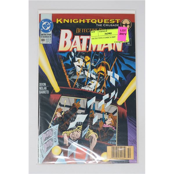 DETECTIVE COMICS #669