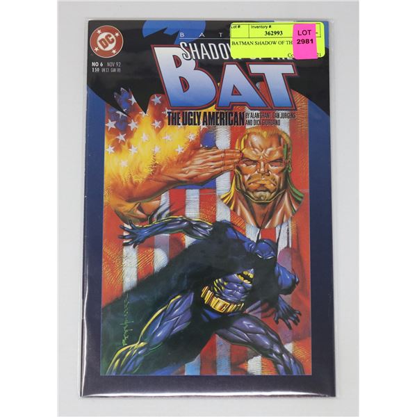 BATMAN SHADOW OF THE BAT 6