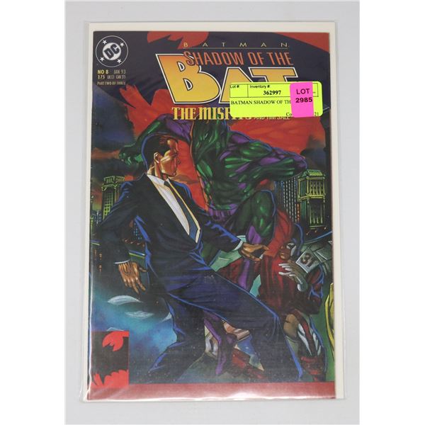 BATMAN SHADOW OF THE BAT 8