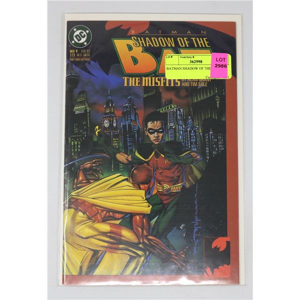 BATMAN SHADOW OF THE BAT 9