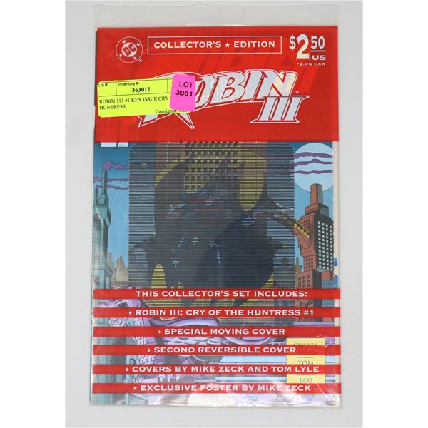 ROBIN 111 #1 KEY ISSUE CRY OF THE HUNTRESS