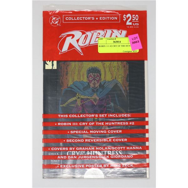 ROBIN 111 #2 CRY OF THE HUNTRESS