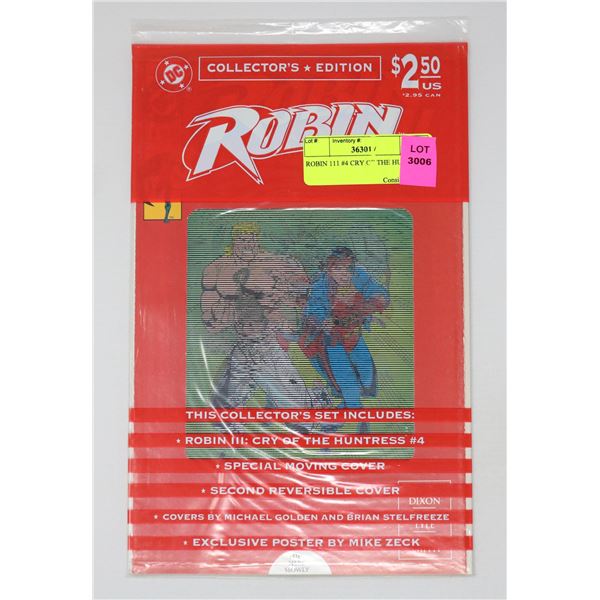 ROBIN 111 #4 CRY OF THE HUNTRESS