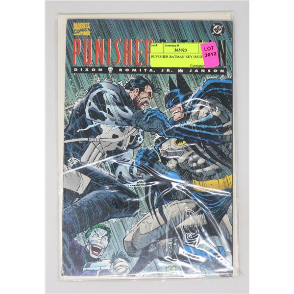 PUNISHER BATMAN KEY ISSUE $$$$$