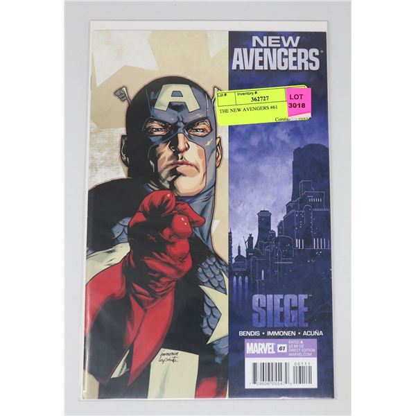 THE NEW AVENGERS #61