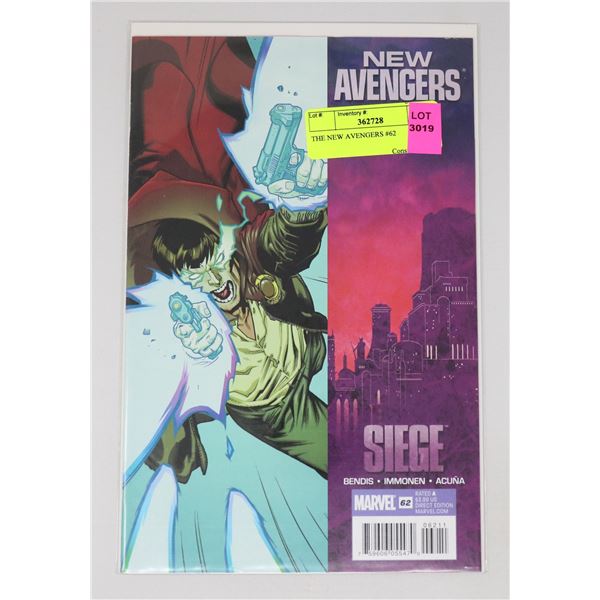 THE NEW AVENGERS #62