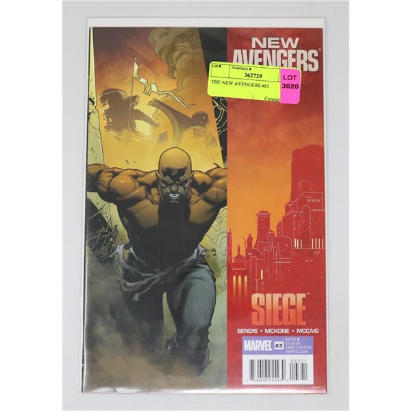 THE NEW AVENGERS #63