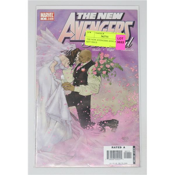 THE NEW AVENGERS ANNUAL #1 KEY ISSUE