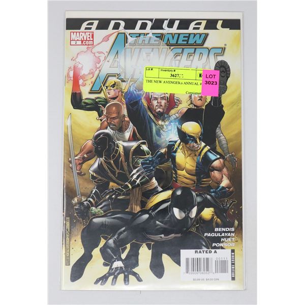 THE NEW AVENGERS ANNUAL #2