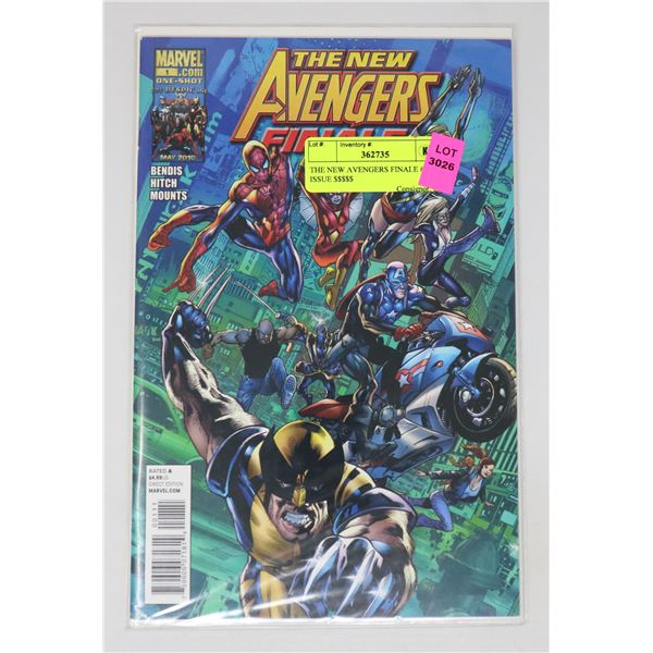 THE NEW AVENGERS FINALE #1 KEY ISSUE $$$$$
