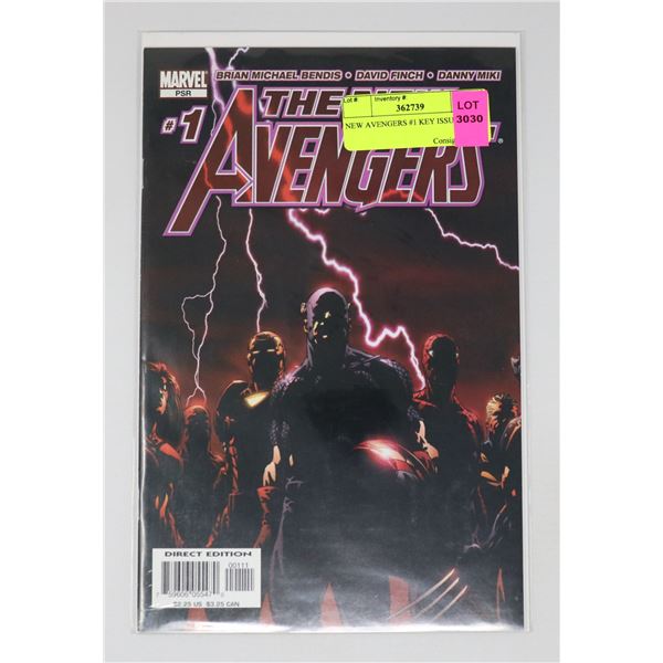NEW AVENGERS #1 KEY ISSUE