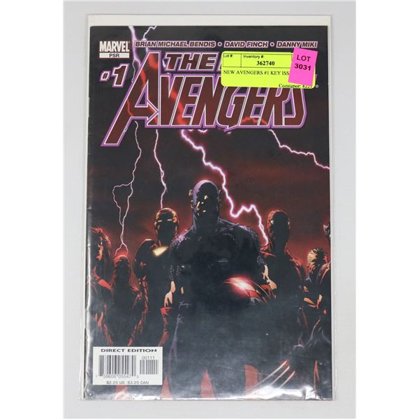 NEW AVENGERS #1 KEY ISSUE