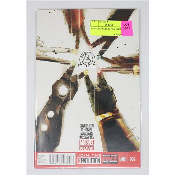 NEW AVENGERS #2 KEY ISSUE