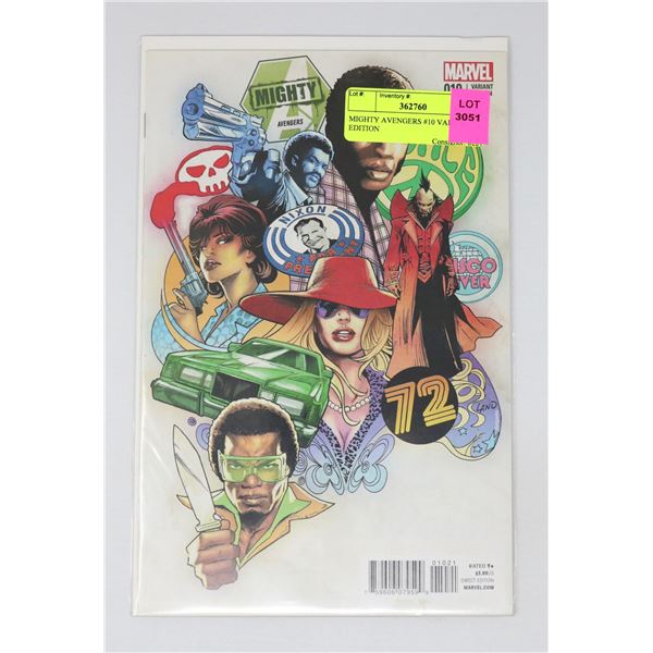 MIGHTY AVENGERS #10 VARIANT EDITION