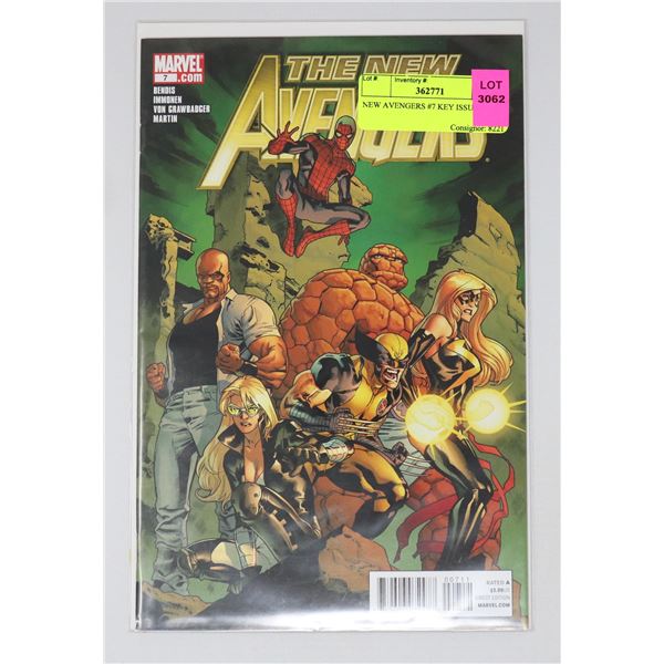 NEW AVENGERS #7 KEY ISSUE