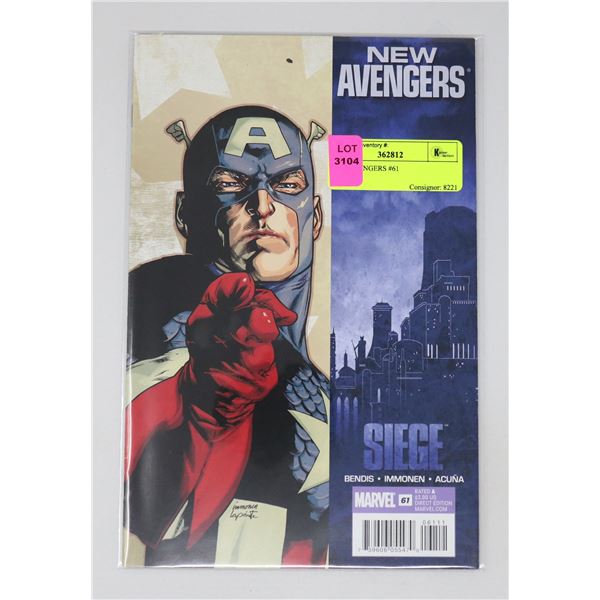 NEW AVENGERS #61