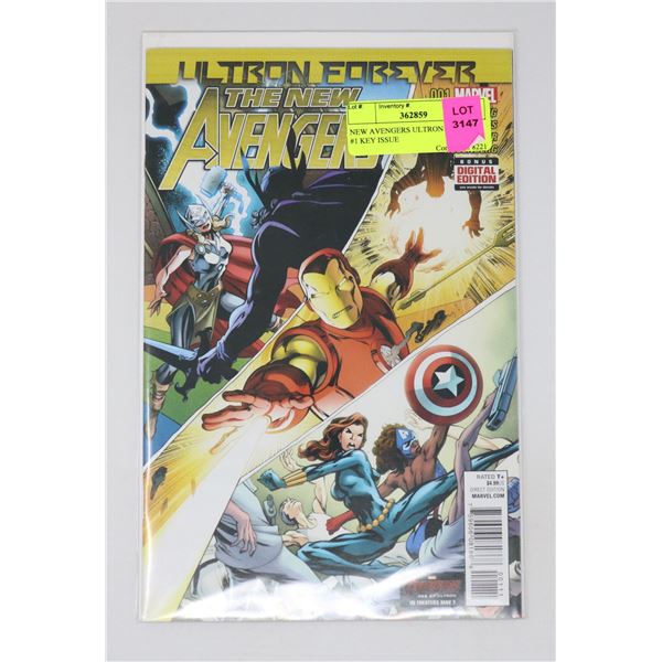 NEW AVENGERS ULTRON FOREVER #1 KEY ISSUE