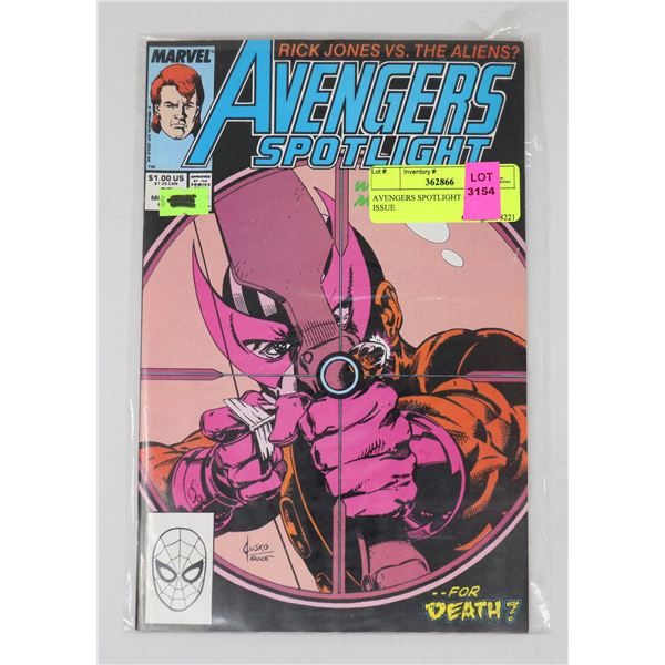 AVENGERS SPOTLIGHT #25 KEY ISSUE