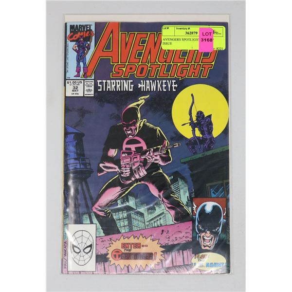 AVENGERS SPOTLIGHT #32 KEY ISSUE