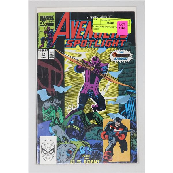AVENGERS SPOTLIGHT #33 KEY ISSUE