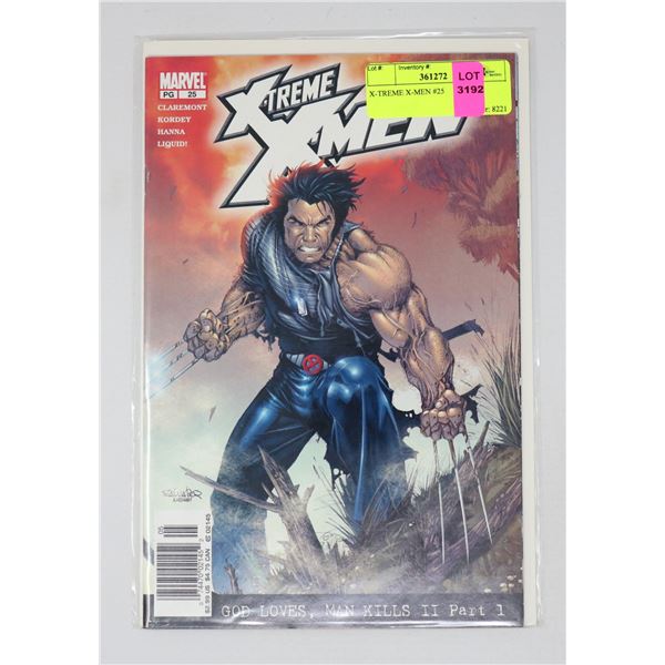 X-TREME X-MEN #25