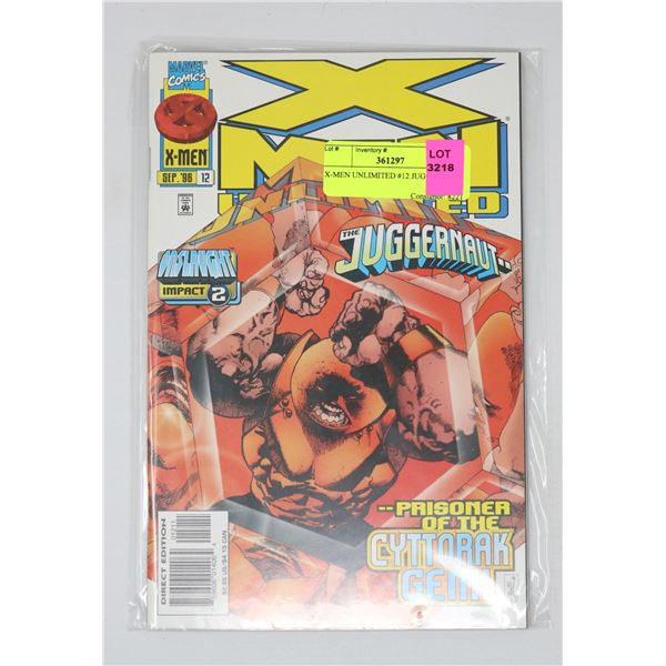 X-MEN UNLIMITED #12 JUGGERNAUT
