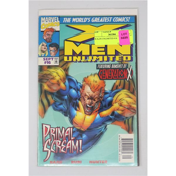 X-MEN UNLIMITED #16