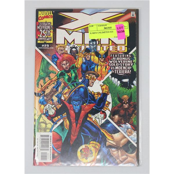 X-MEN UNLIMITED #25