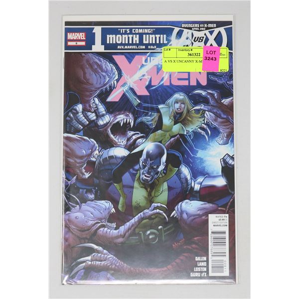 A VS X UNCANNY X-MEN #8