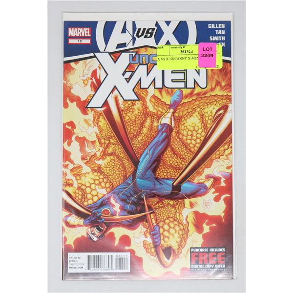 A VS X UNCANNY X-MEN #13