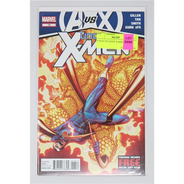 A VS X UNCANNY X-MEN #13
