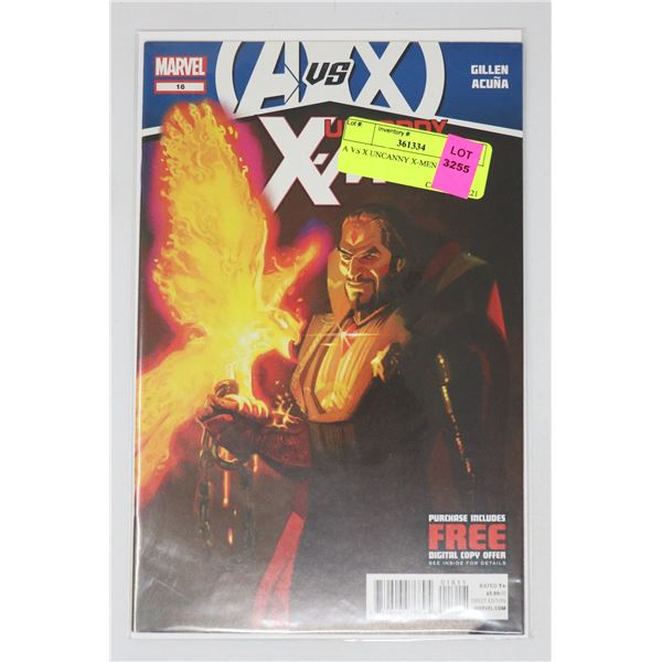 A VS X UNCANNY X-MEN #16