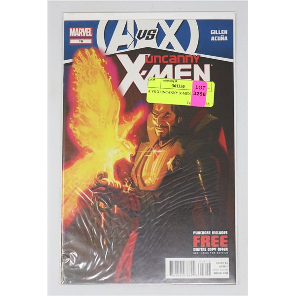 A VS X UNCANNY X-MEN #16