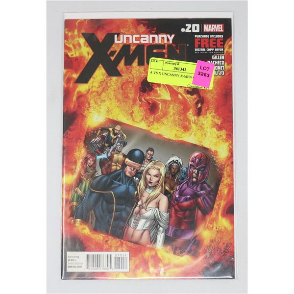 A VS X UNCANNY X-MEN #20