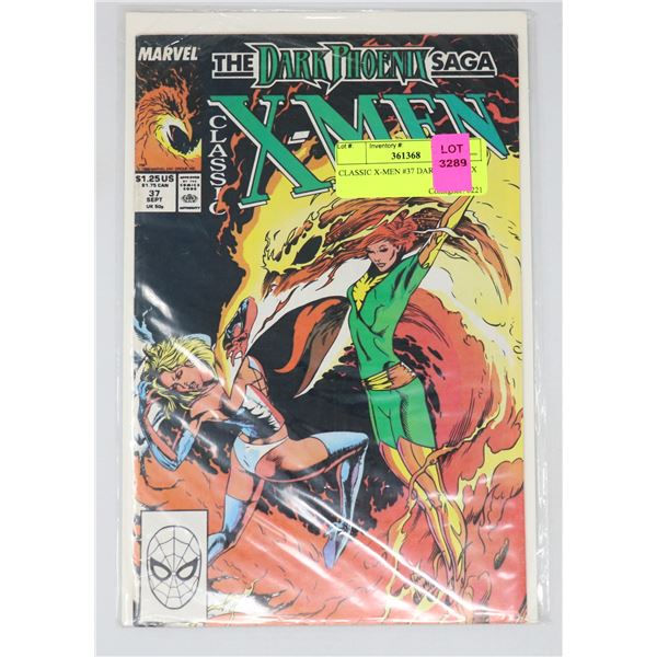 CLASSIC X-MEN #37 DARK PHOENIX
