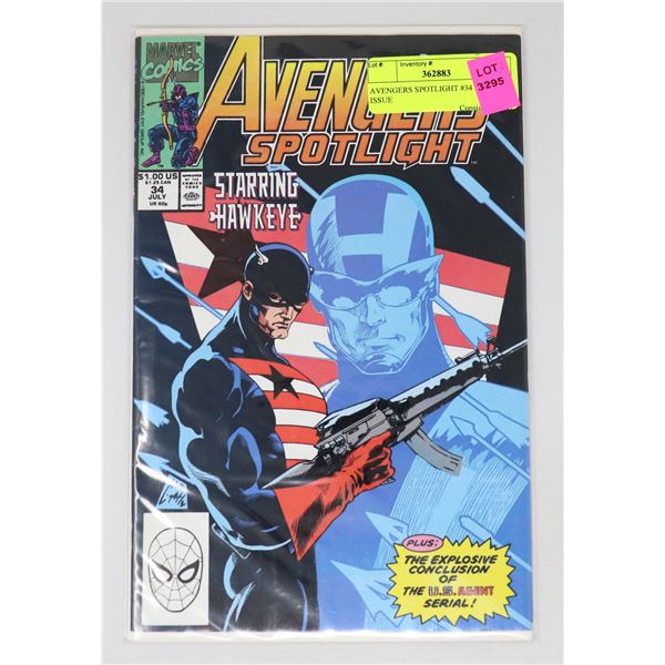 AVENGERS SPOTLIGHT #34 KEY ISSUE