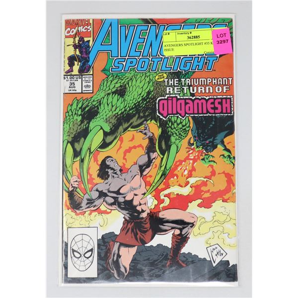 AVENGERS SPOTLIGHT #35 KEY ISSUE