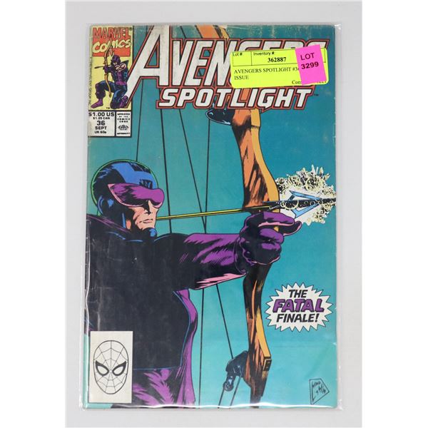 AVENGERS SPOTLIGHT #36 KEY ISSUE