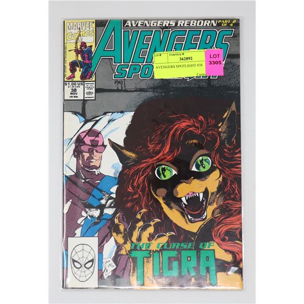 AVENGERS SPOTLIGHT #38