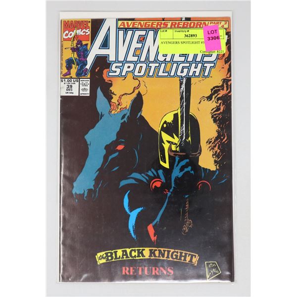 AVENGERS SPOTLIGHT #39