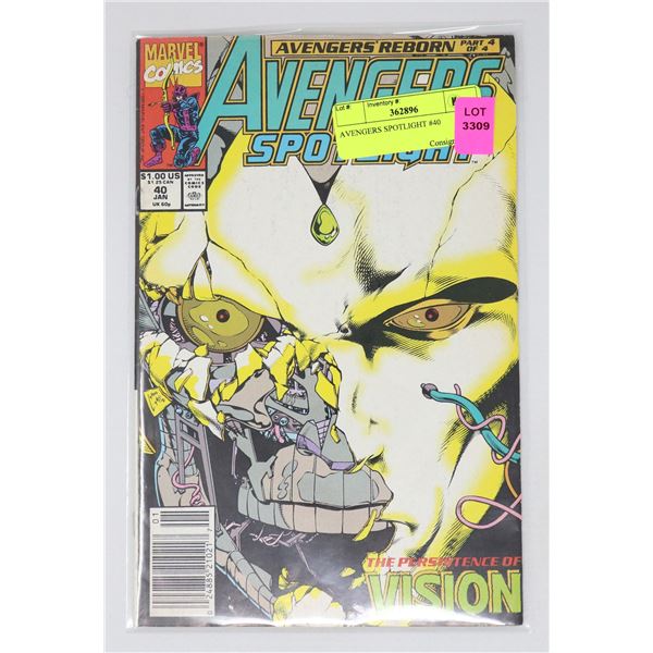 AVENGERS SPOTLIGHT #40