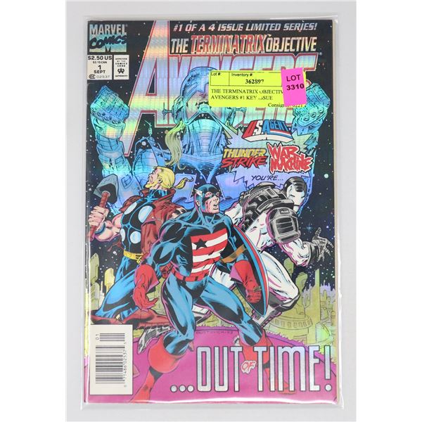 THE TERMINATRIX OBJECTIVE AVENGERS #1 KEY ISSUE