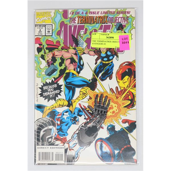 THE TERMINATRIX OBJECTIVE AVENGERS #2