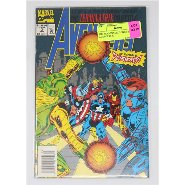 THE TERMINATRIX OBJECTIVE AVENGERS #3