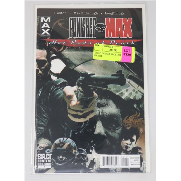 THE PUNISHER MAX HOT RODS OF DEATH