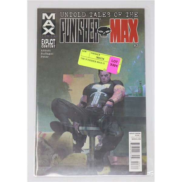 THE PUNISHER MAX #3