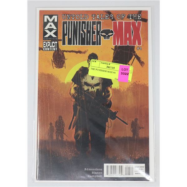 THE PUNISHER MAX #4
