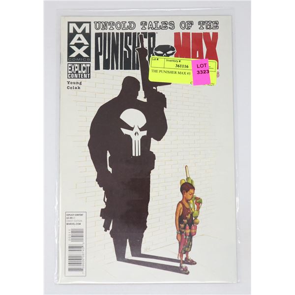 THE PUNISHER MAX #5