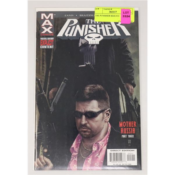 THE PUNISHER MAX #15